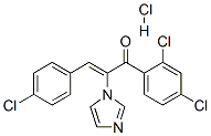 (z)-(9ci)-3-(4-氯苯基)-1-(2,4-二氯苯基)-2-(1H-咪唑-1-基)-2-丙烯-1-酮结构式_120759-10-6结构式