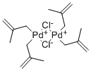 双聚氯化二(2-甲代烯丙基)钯结构式_12081-18-4结构式
