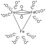 Iron dodecacarbonyl Structure,12088-65-2Structure
