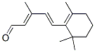3-甲基-5-(2,6,6-三甲基-1-环己烯-1-基)-2,4-戊二醛结构式_1209-68-3结构式
