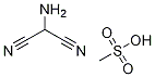 氨基丙二腈甲磺酸盐结构式_121040-00-4结构式