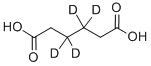 己二酸-D4结构式_121311-78-2结构式