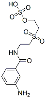 2-[2-(3-氨基苯甲酰胺基)乙基砜基]乙醇硫酸酯结构式_121315-20-6结构式