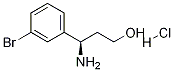 (R)-3-amino-3-(3-bromophenyl)propan-1-ol hcl Structure,1213637-86-5Structure