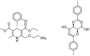 (S)-amlodipine di-p-toluoyl-d-tartrate Structure,1215226-53-1Structure