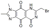 (9ci)-6-(溴甲基)-2,3-二甲基-3H-咪唑并[4,5-g]喹唑啉-4,8,9(5h)-三酮结构式_121732-15-8结构式
