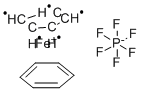 苯并环戊基六氟磷酸铁结构式_12176-31-7结构式