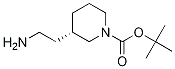 (S)-1-Boc-3-(2-氨乙基)哌啶结构式_1217725-39-7结构式