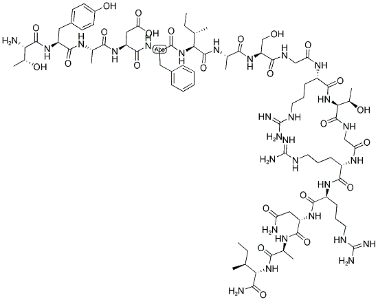 蛋白酶A抑制剂6-22 Amide结构式_121932-06-7结构式