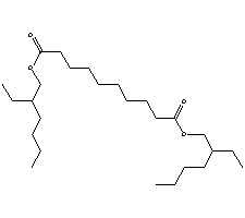 癸二酸二异辛酯结构式_122-62-3结构式