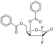 2-脱氧-2,2-二氟-D-赤式戊呋喃酮糖-3,5-二苯甲酸酯结构式_122111-02-8结构式