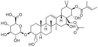 匙羹藤酸I对照品结构式_122168-40-5结构式