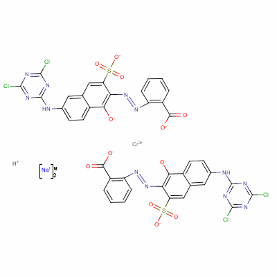 活性棕结构式_12225-67-1结构式