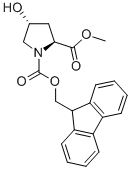 (2S,4R)-4-羟基-1,2-吡咯烷二羧酸 1-(9H-芴-9-甲基) 2-甲酯结构式_122350-59-8结构式