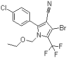 虫螨腈结构式_122453-73-0结构式