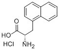 3-(1-萘)-L-丙氨酸盐酸盐结构式_122745-10-2结构式