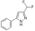3-二氟甲基-5-苯基吡唑结构式_122980-86-3结构式