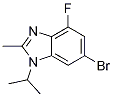 6-溴-4-氟-1-异丙基-2-甲基-1H-苯并[d]咪唑结构式_1231930-33-8结构式