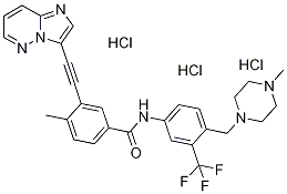 Ponatinib (ap24534)三盐酸盐 Structure,1232836-25-7Structure
