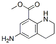 (9ci)-6-氨基-1,2,3,4-四氢-8-喹啉羧酸甲酯结构式_123297-07-4结构式