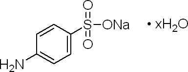 氨基苯磺酸钠结构式_123333-70-0结构式
