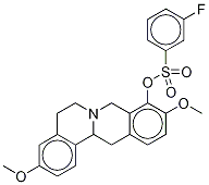 3-氟苯磺酸 5,8,13,13a-四氢-3,10-二甲氧基-6H-二苯并[a,g]喹嗪-9-基酯结构式_1233353-87-1结构式
