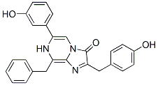 6-(3-羟基苯基)-2-[(4-羟基苯基)甲基]-8-(苯基甲基)-咪唑并[1,2-a]吡嗪-3(7h)-酮结构式_123437-49-0结构式