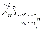 1-甲基吲唑-6-硼酸频哪醇酯结构式_1235469-00-7结构式