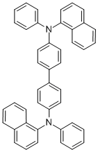 N,N’-二苯基-N,N’-(1-萘基)-1,1’-联苯-4,4’-二胺结构式_123847-85-8结构式