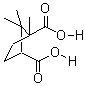 D-樟脑酸结构式_124-83-4结构式