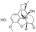 盐酸羟可待酮结构式_124-90-3结构式