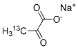 丙酮酸钠-3-13C结构式_124052-04-6结构式
