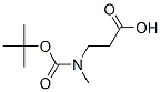 N-Boc-3-(甲基氨基)丙酸结构式_124072-61-3结构式