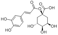 1-咖啡酰奎宁酸结构式_1241-87-8结构式