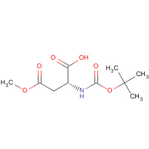 N-[(1,1-二甲基乙氧基)羰基]-D-天冬氨酸-4-甲酯结构式_124184-67-4结构式