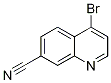 4-溴喹啉-7-甲腈结构式_1242063-18-8结构式