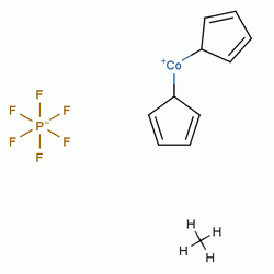 二茂钴六氟磷酸盐结构式_12427-42-8结构式