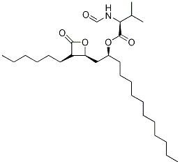 L-缬氨酸奥利司他结构式_1243107-50-7结构式