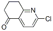 2-氯-7,8-二氢-6H-喹啉-5-酮结构式_124467-36-3结构式