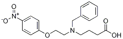 4-(苄基(2-(4-硝基苯氧基)乙基)氨基)丁酸结构式_1245647-24-8结构式
