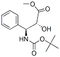 (2R,3S)-N-叔丁氧羰基-3-苯基异丝氨酸甲酯结构式_124605-42-1结构式