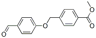 4-[(4-甲酰基苯氧基)甲基]-苯甲酸甲酯结构式_124663-30-5结构式