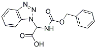 2-(1H-苯并[d][1,2,3]噻唑-1-基)-2-(((苄氧基)羰基)氨基)乙酸结构式_124676-19-3结构式