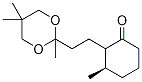(3R)-methyl-2-[2-(2,5,5-trimethyl-1,3-dioxan-2-yl)ethyl]cyclohexanone Structure,1246812-34-9Structure