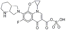 外消旋顺式-莫昔沙星-d4酰基硫酸盐结构式_1246817-14-0结构式