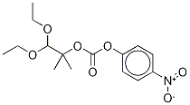 2-(1,1-二乙氧基-2-甲基)丙基 4-硝基苯基碳酸酯结构式_1246819-38-4结构式