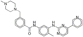 Imatinib meta-methyl-piperazine Structure,1246819-59-9Structure