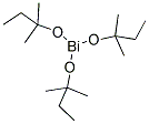 叔戊醇铋结构式_124687-44-1结构式