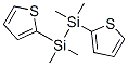 二(2-噻吩)-1,1,2,2-四甲基二硅烷结构式_124733-24-0结构式