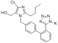 氯沙坦钾结构式_124750-99-8结构式
